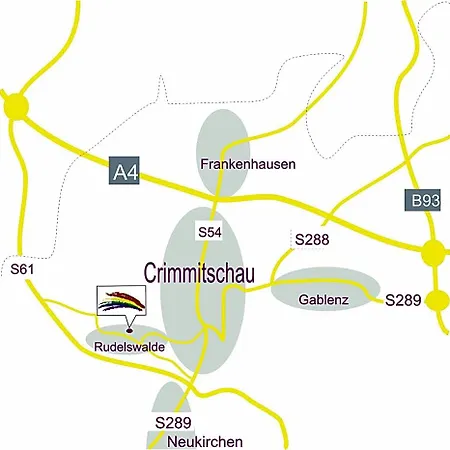 Regenbogenhof Rudelswalde Криммичау